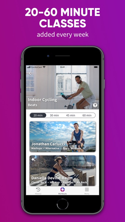 CardioCast: Cycling Workouts +