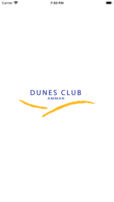 Dunes Club Card Screenshot