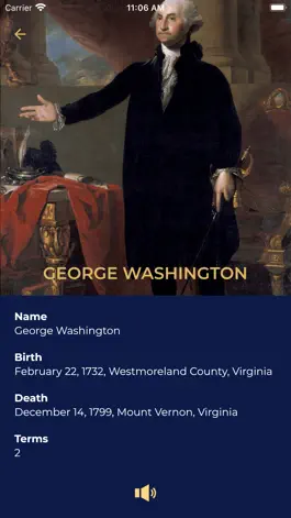 Game screenshot US Presidents Learning App hack