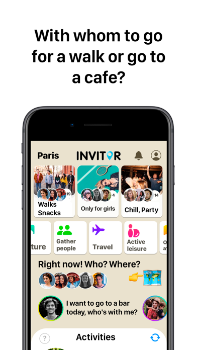 Invitor. New Friends In Real. screenshot 2