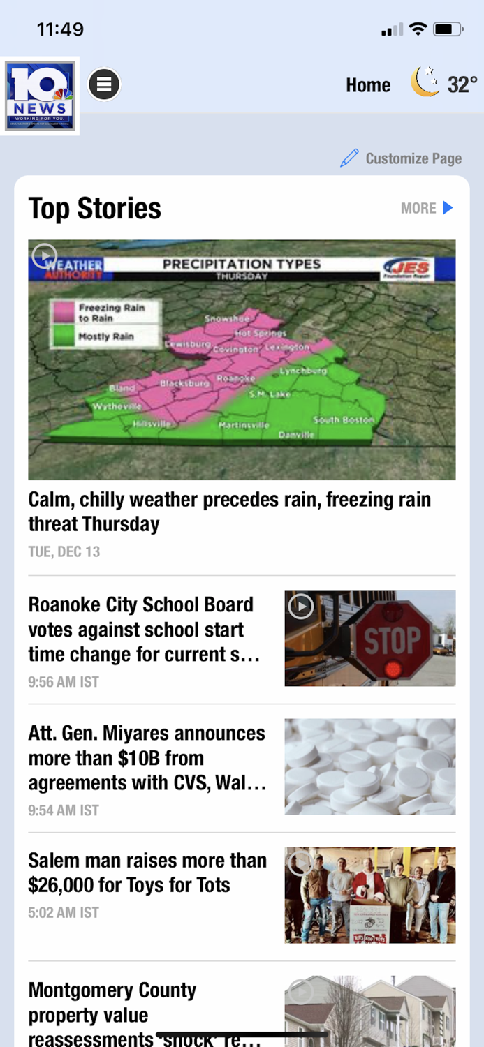 WSLS 10 News - Roanoke