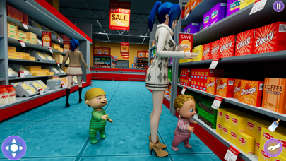 Twin Baby Life Simulator Game Screenshot