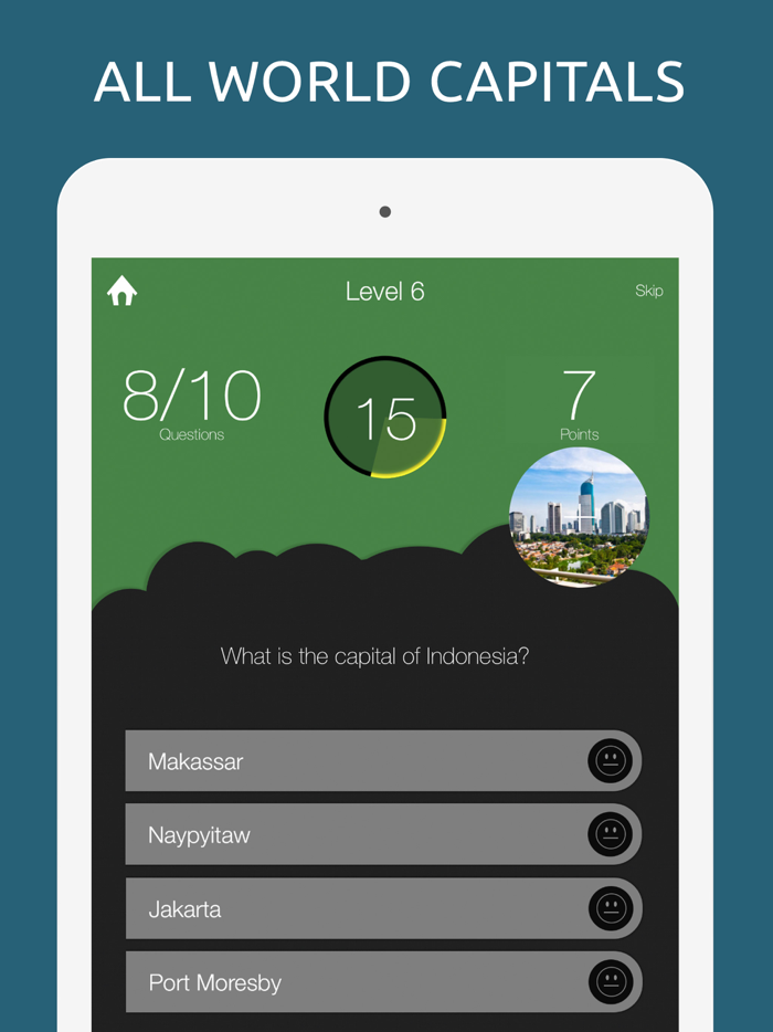 World Quiz Trivia Game