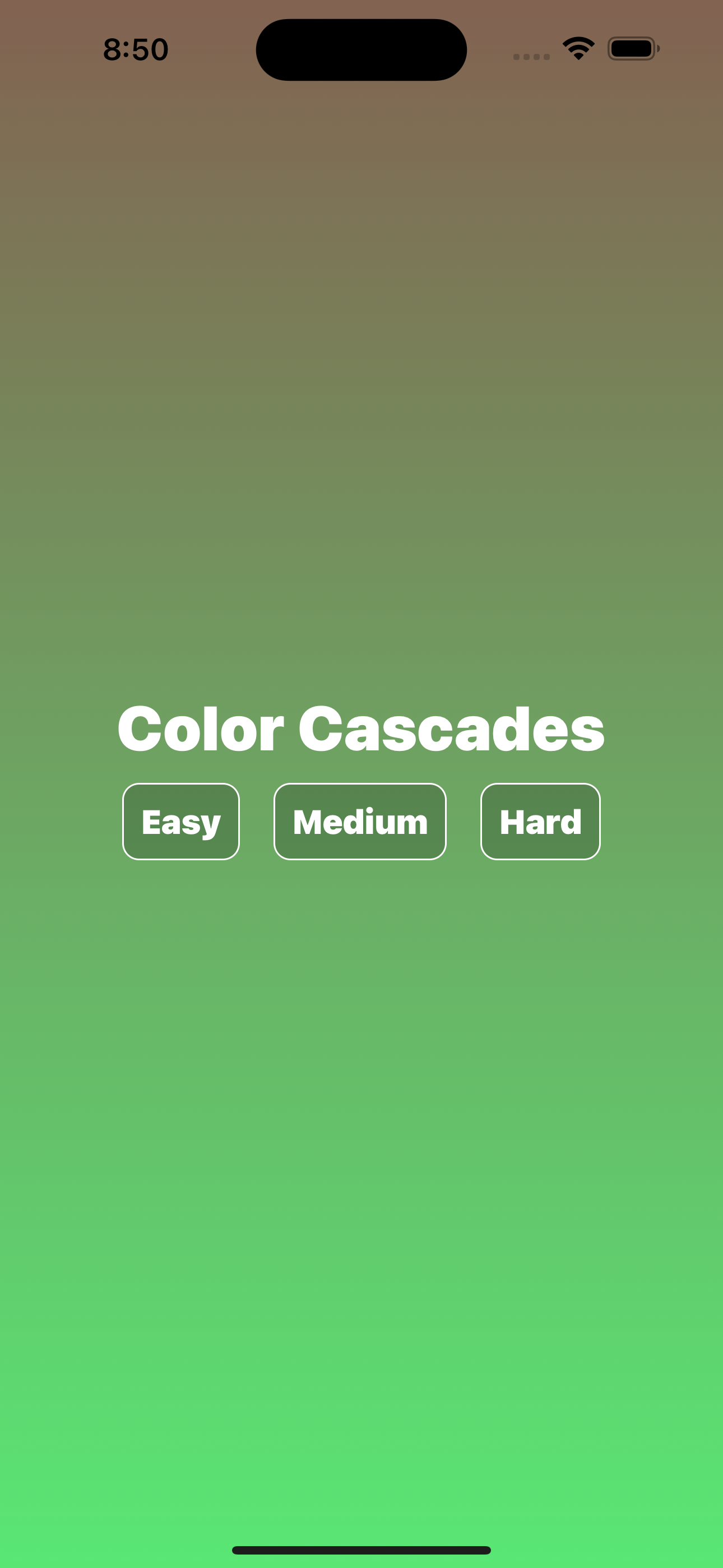 Color Cascades