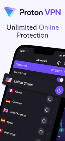 Proton VPN: Fast & Secureのおすすめ画像1
