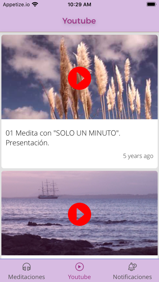 #2. Solo un minuto (iOS) 由: Brahma Kumaris Latinoamérica
