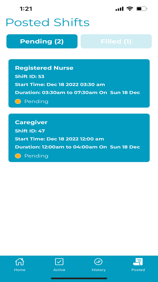 #6. TempCare - Hirer (iOS) 由: Smart Schools