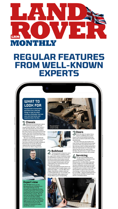 Land Rover Monthly Screenshot