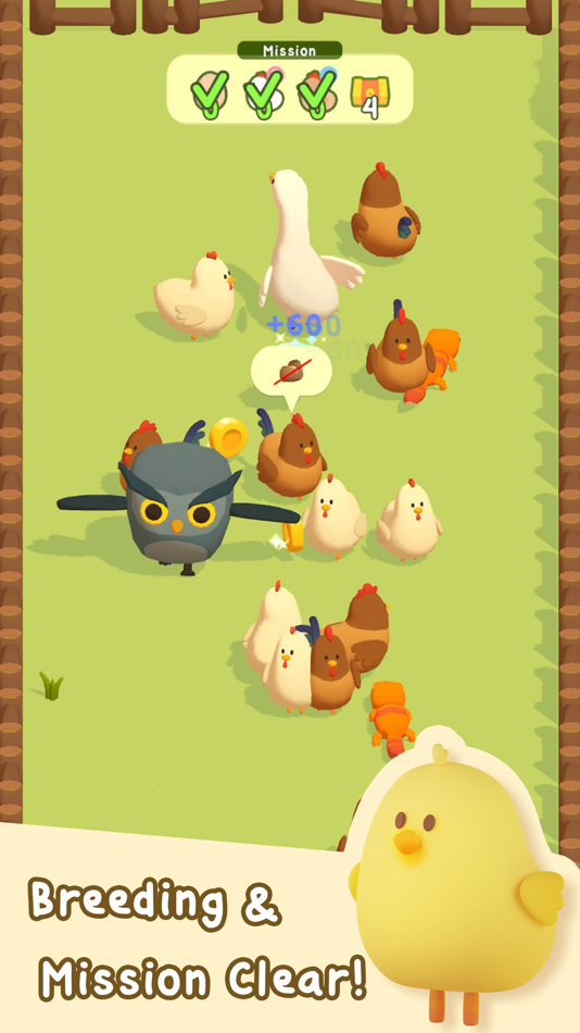 #5. Chick Farm 3D (iOS) 由: MondayOFF