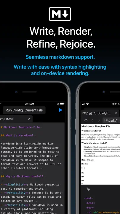 WebForge IDE iPhone-skjermbilde 6