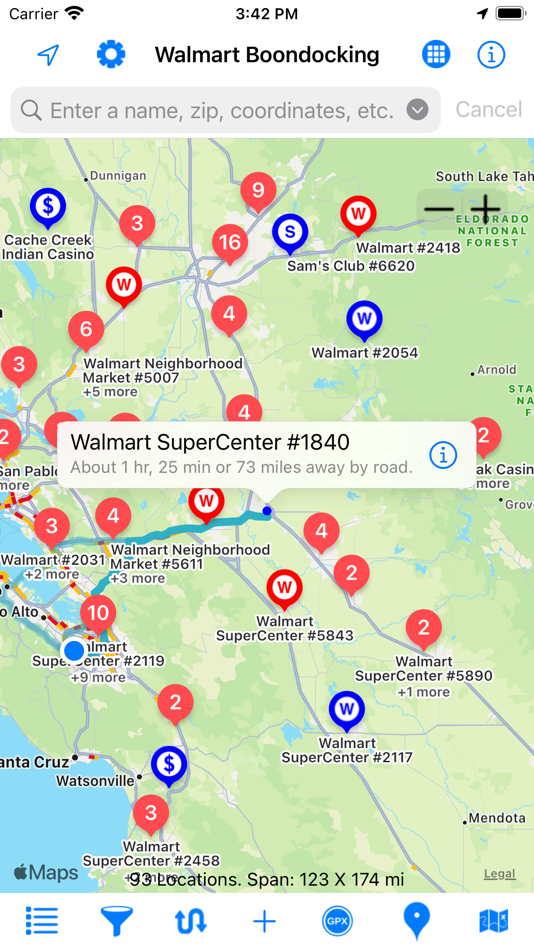 Boondocking at Walmart Stores - 1.0.4 - (iOS)