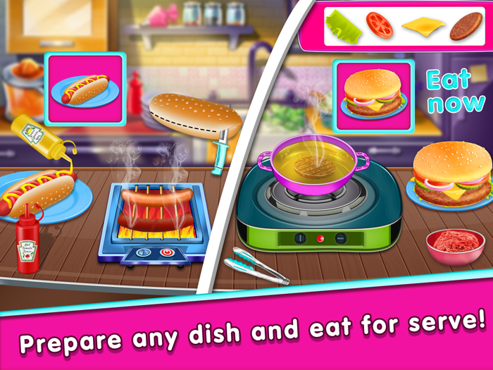 Fast Food Cooking Game