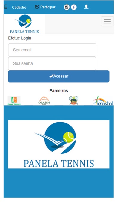Panela Tennis Screenshot