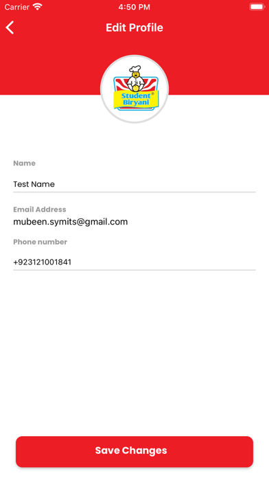 Student Biryani Pakistan Screenshot