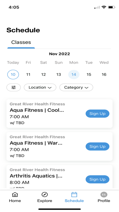 Universal & Health Fitness Screenshot