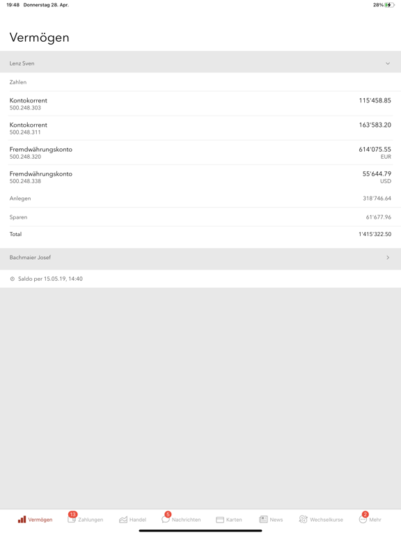 Screenshot #5 pour OKB Mobile Banking