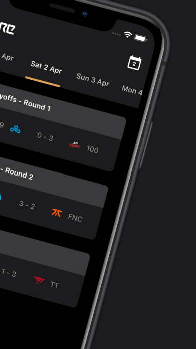 eScore - LoL Esports Scores Screenshot
