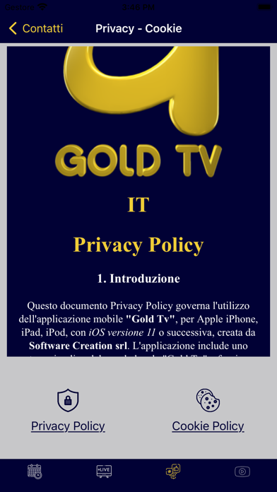 Gold Tv Screenshot