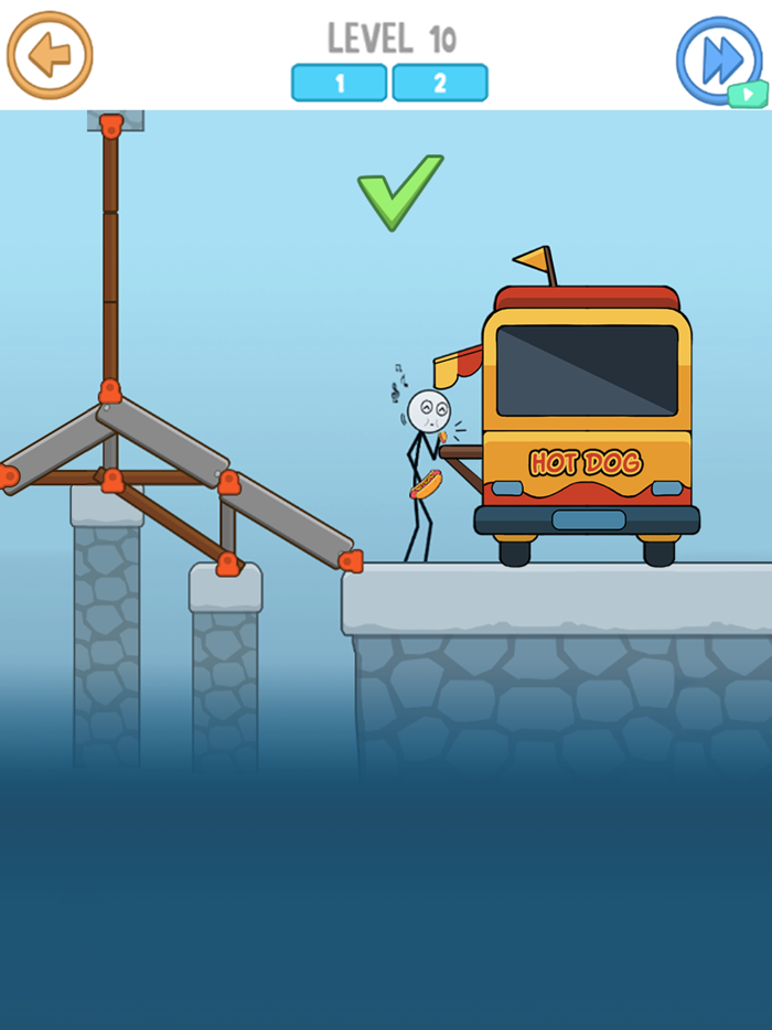 Bridge Puzzle build a bridge