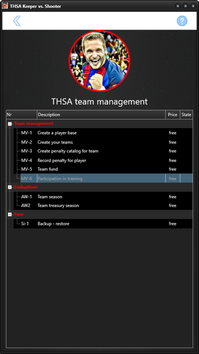 THSA-TS Handball Training Screenshot