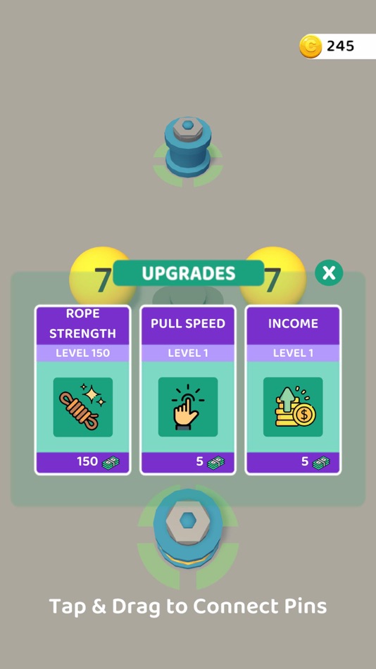 #4. Rope Pop! (iOS) 由: Hemz Studios LLC
