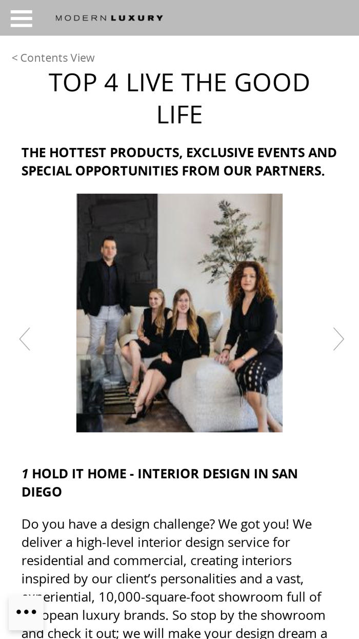 Interiors California