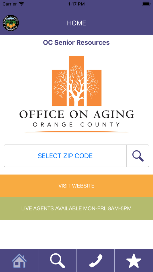#1. OC Senior Resources (iOS) By: County of Orange
