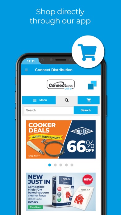 Connect Distribution Screenshot