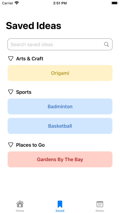 Horizon - Activity Generator Screenshot