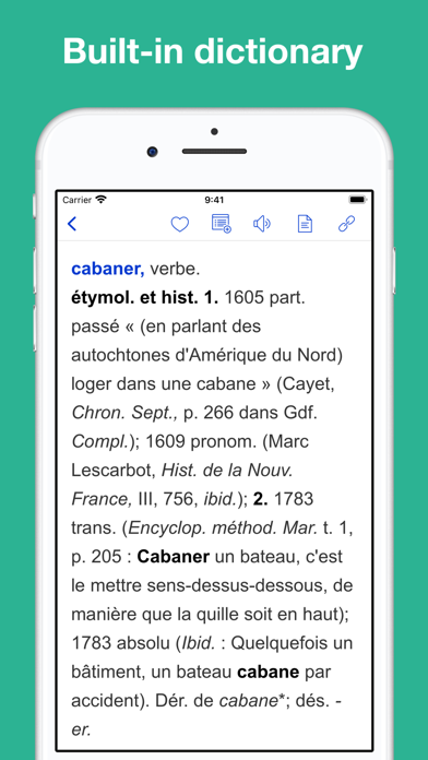 French Etymological Dictionary Screenshot