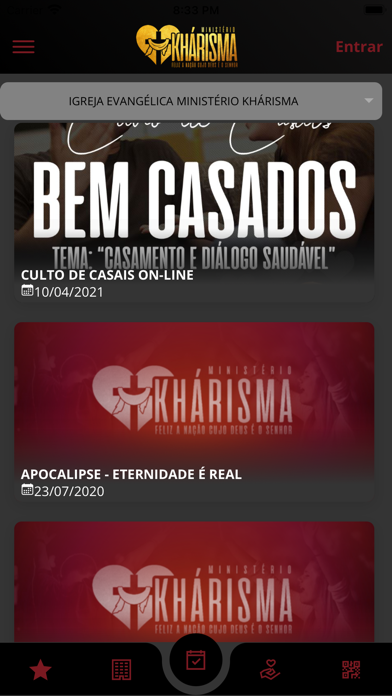 Screenshot 2 of Igreja Ministério Khárisma App