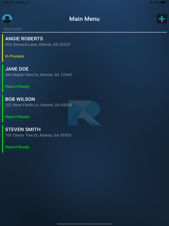 RIOT Inspections iPad screenshot 2 - Utilities app