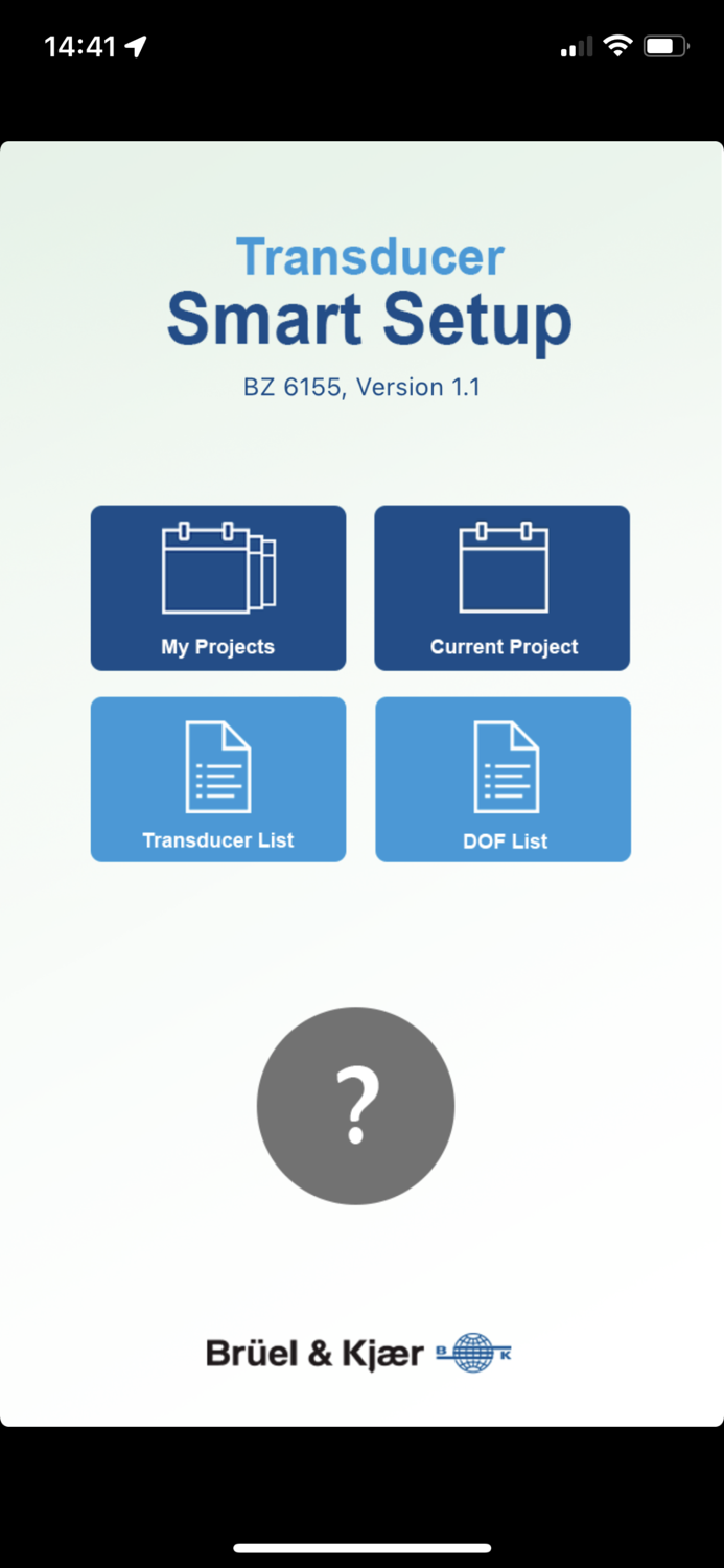 Transducer Smart Setup