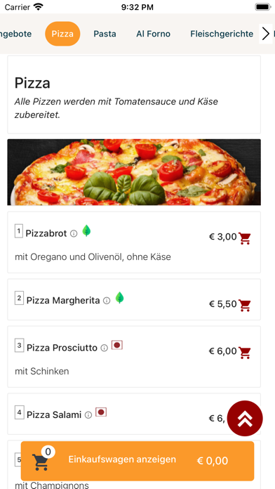 Countdown Pizza Service Screenshot