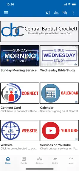Game screenshot Central Baptist Church Crocket mod apk