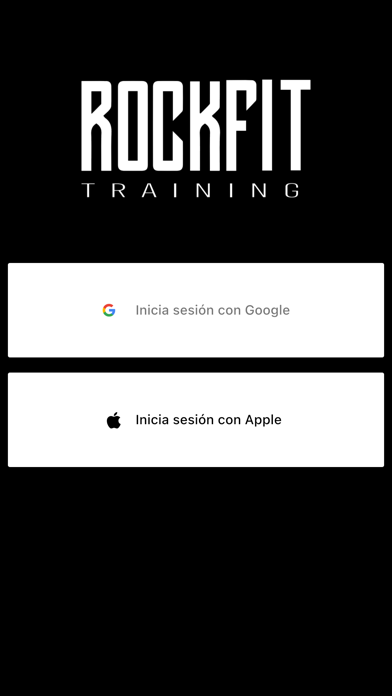 RockFit Training Screenshot