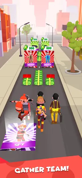 Game screenshot Gang Rush Run apk