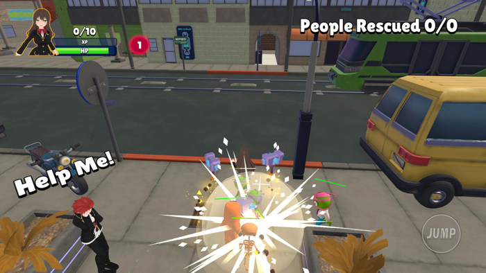 Survivor Anime Bullet Hell