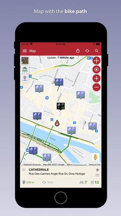 Rouen Vélo Screenshot