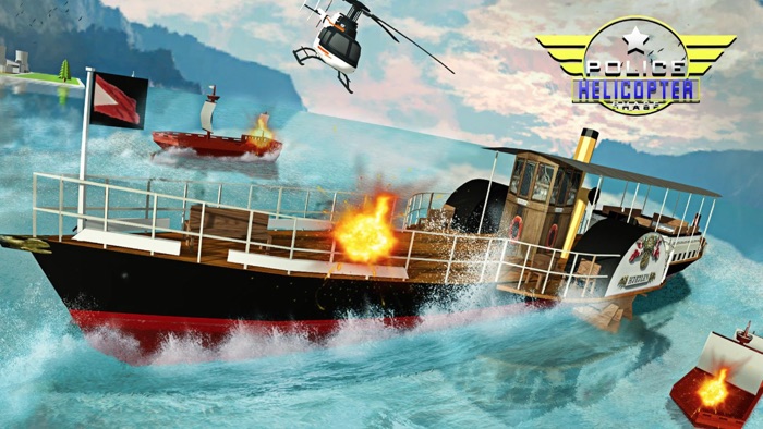 Police Helicopter Cop Chase