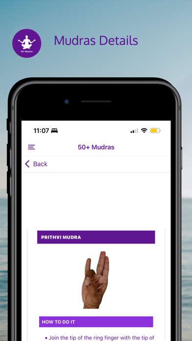 50+ Mudras-Yoga Poses Screenshot