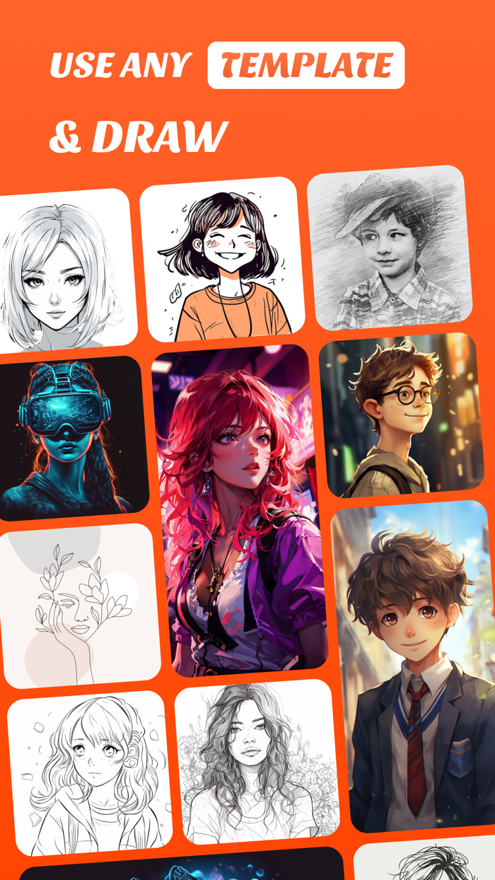 AR Drawing Sketch - Paint