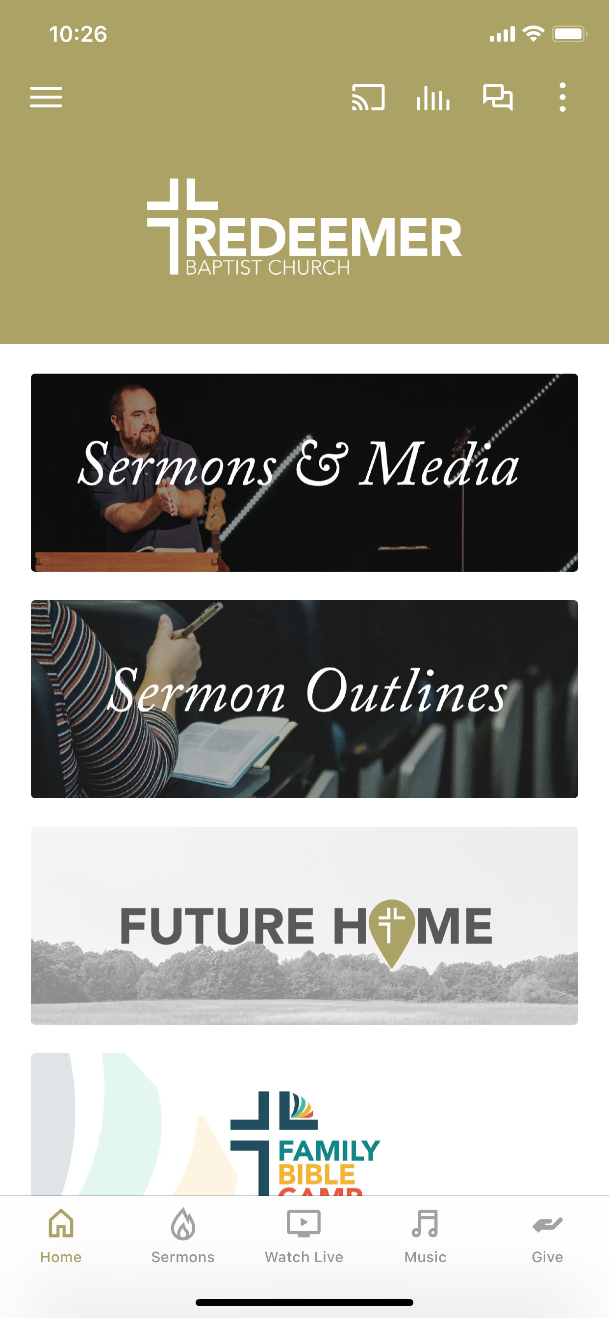 Redeemer Olive Branch