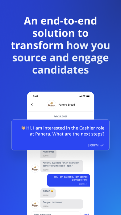 LANDED Employer Screenshot