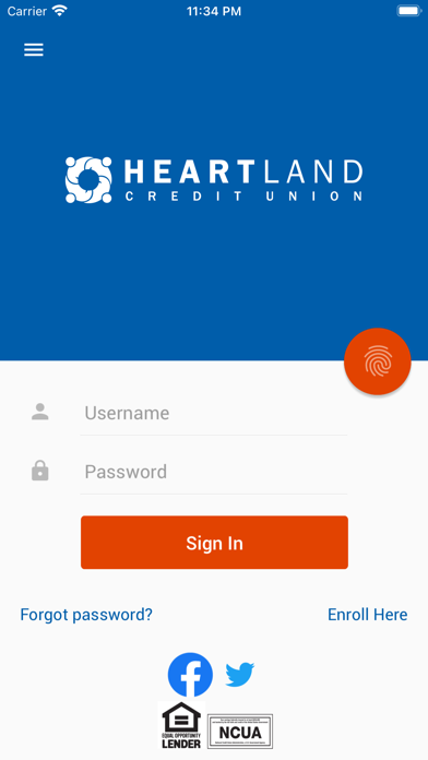 Heartland CU Mobile MN Screenshot