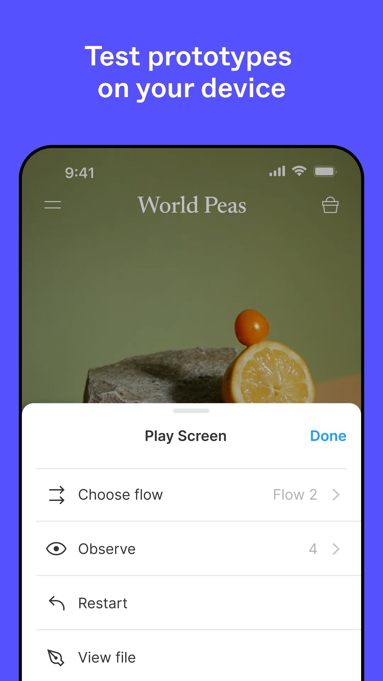 Screenshot do app Figma