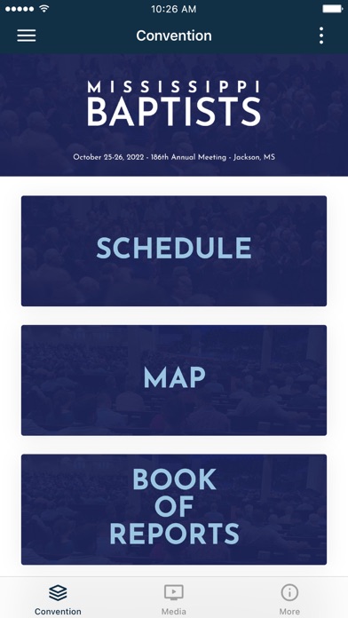 Mississippi Baptist Convention Screenshot