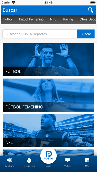 POSTA Deportes Screenshot