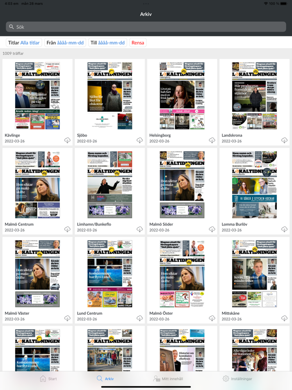 Screenshot #5 pour Lokaltidningen