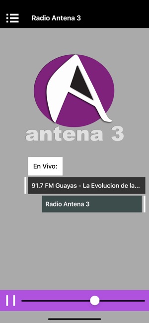 Radio Antena 3 su App Store
